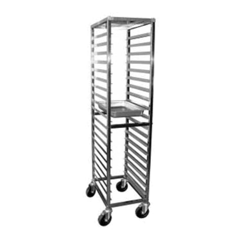 GSW USA ASR-1915 Stainless Steel Steam Table Pan Rack with Casters