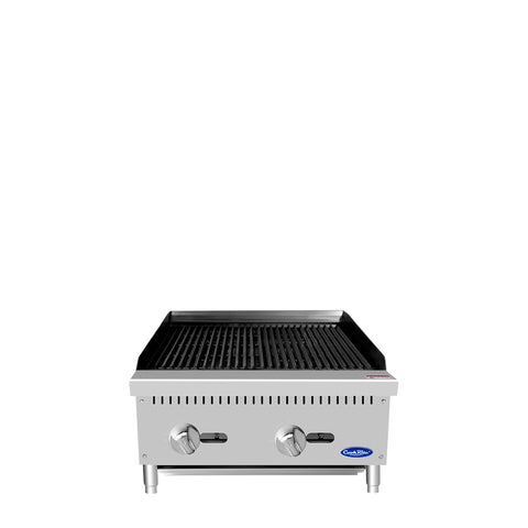 Atosa ATCB-24 CookRite 24" Countertop Gas Char Rock Broiler