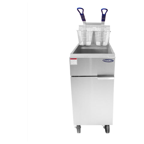 Atosa USA, Inc. ATFS-50-LP 50 lb LP Gas Floor Deep Fryer