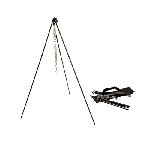 Lodge Cast Iron ATP2 Adjustable Camp Tripod, 40-60 Inch