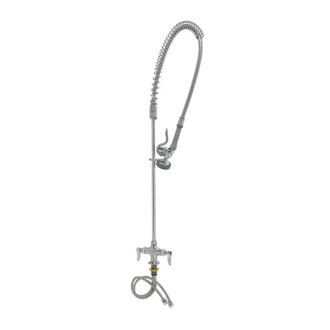 T&S Brass B-0113 EasyInstall Pre-Rinse Spring Action Single Hole Deck Mount Faucet