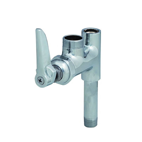 T&S Brass B-0155-LN Add-On Faucet with Lever Handle, Less Nozzle