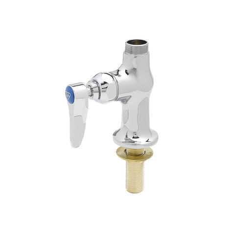 T&S Brass B-0205-LN Single Pantry Swivel Base Faucet, Deck Mount, Less Nozzle