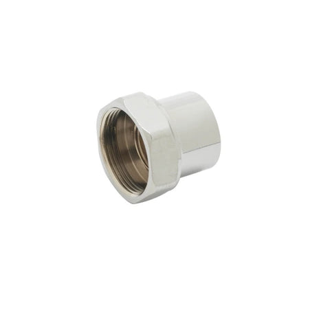 T&S Brass B-0413 Swivel-to-Rigid Adapter, Chrome-Plated Brass