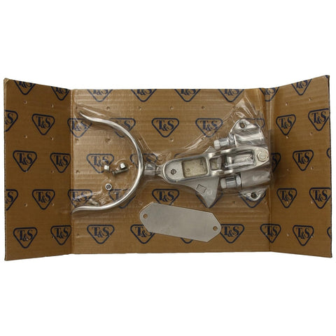 T&S Brass B-0475 Knee Action Valve, Heavy Duty Cam Action Stirrup, 1/2" NPT Female Inlet