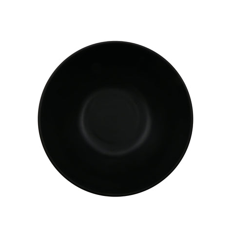 G.E.T. Enterprises B-101-BK Nara 7 oz. Black Round Melamine Soup Bowl