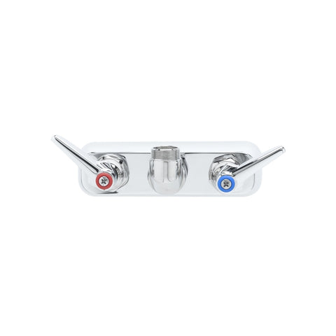 T&S Brass B-1105-LN Wall Mounted Workboard Base Faucet with 3-1/2" Centers, Less Nozzle