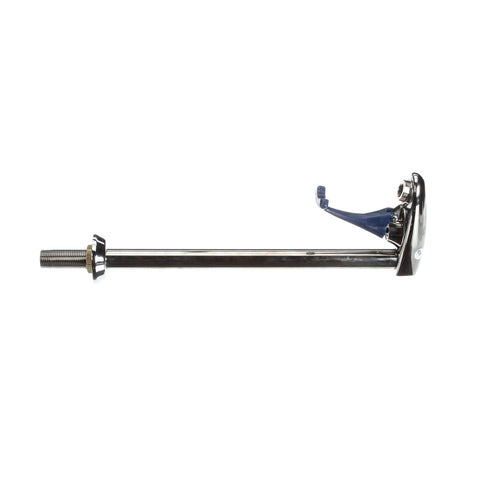 T&S Brass B-1210 Deck Mount Pedestal Glass and Bottle Filler Faucet, 8" Clearance