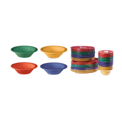 G.E.T. Enterprises B-127-MIX Diamond Mardi Gras 12 oz. Melamine Bowl, Assorted Colors