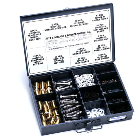 T&S Brass B-7K Eterna Compression Cartridge Master Replacement Parts Kit