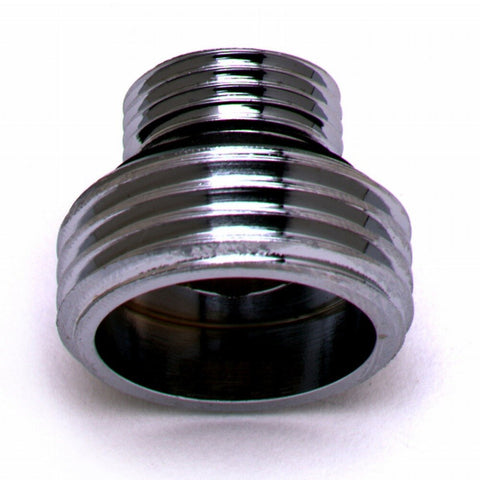 T&S Brass B-GH Garden Hose Outlet Adapter, 3/8" NPSM Male x 3/4" GH Male