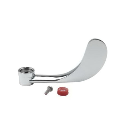T&S Brass B-WH4H 4" Wrist-Action Handle with Hot Index and Screw
