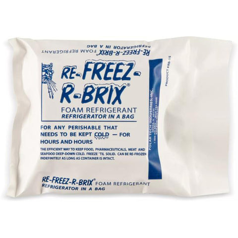 San Jamar B6180 EZ-Chill Refreezable Ice Pack, 6 Per Box