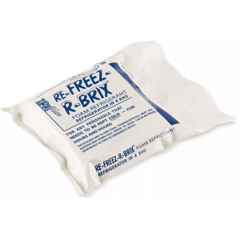 San Jamar B6180 EZ-Chill Refreezable Ice Pack, 6 Per Box