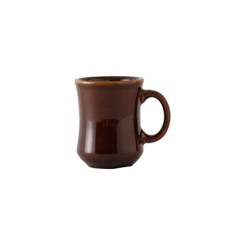 Tuxton China BAM-0806 9 oz. Caramel Princess Mug
