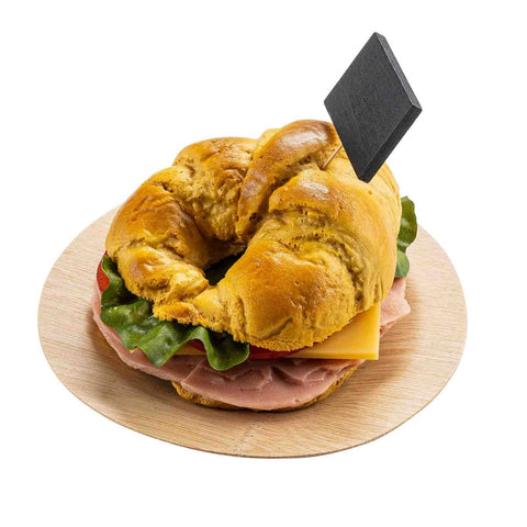 Tablecraft Products BAMDCB35 Bamboo Chalkboard Food Pick