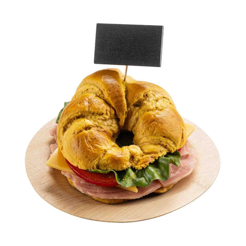 Tablecraft Products BAMDCB35 Bamboo Chalkboard Food Pick