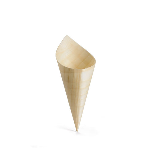TableCraft Products BAMDCN5 Mini Disposable Serving Cone, 1.5 oz