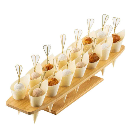 TableCraft Products BAMDCN6 Small Disposable Serving Cone