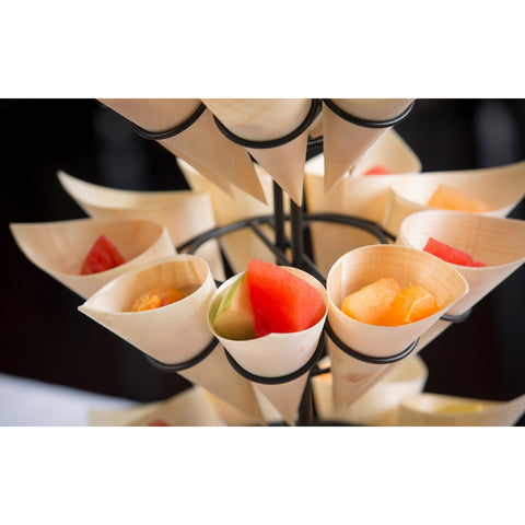 TableCraft Products BAMDCN7 Large Disposable Serving Cone