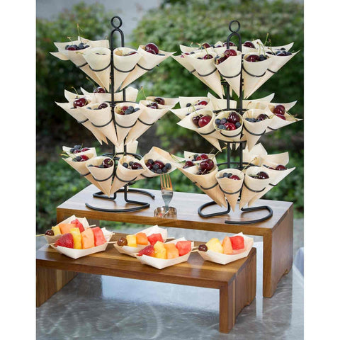 TableCraft Products BAMDCN7 Large Disposable Serving Cone