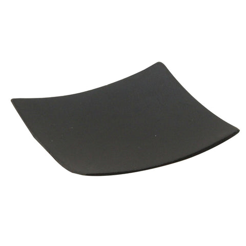 TableCraft Products BAMDSBK2 2.375 x 2.375 Square Bamboo Dish, Black