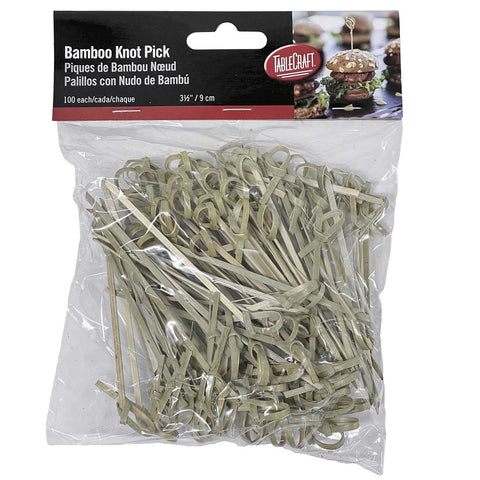 Tablecraft Products BAMK35 3.5 Inch Bamboo Knot Pick