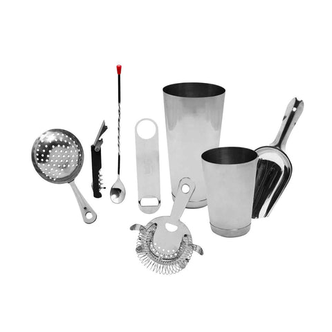 Tablecraft Products BARKIT1 Essential Cocktail Kit Stainless Steel