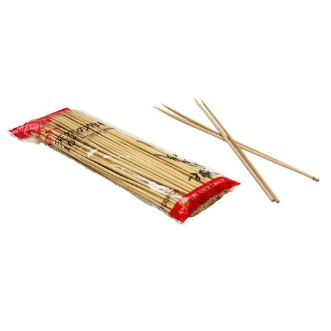 Thunder Group BAST010 10-inch Bamboo Skewers, 100-Count Bag