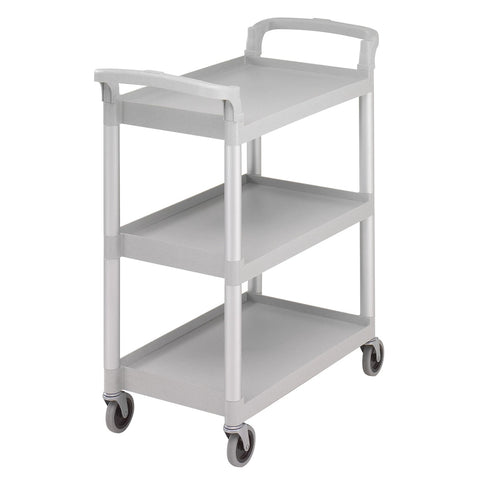 Cambro BC331KDSH110 KD Small Service Cart 2.5 Gallon Black Silverware Holder