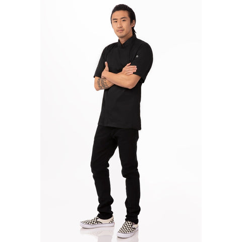 Chef Works BCSZ009WHT3XL Springfield Chef Coat - White, 3XL
