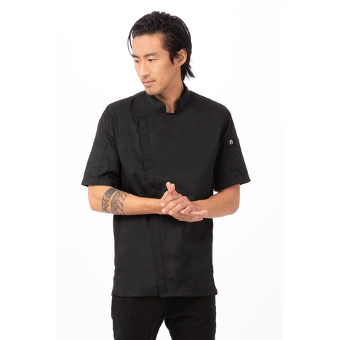 Chef Works BCSZ009WHT3XL Springfield Chef Coat - White, 3XL