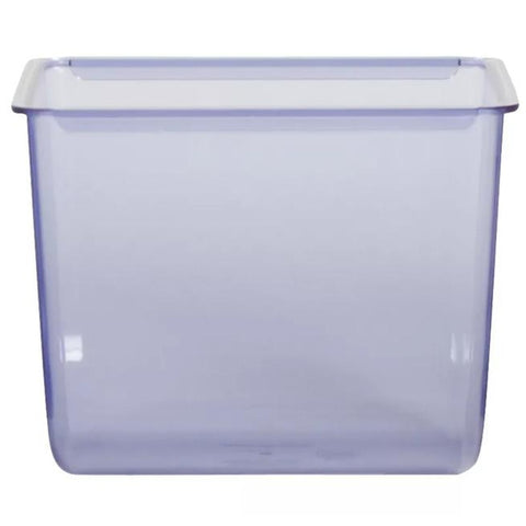 San Jamar BD104 Dome Replacement Tray 2 Qt - Translucent Blue