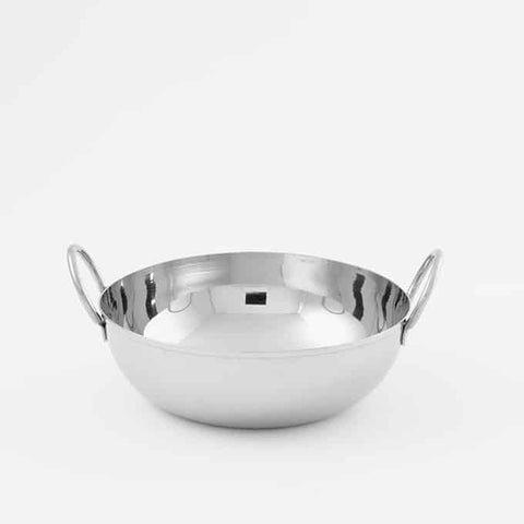 American Metalcraft BD65 32 oz Stainless Steel Balti Dish with Handles