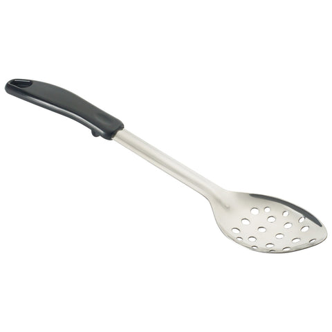 Winco BHPP-13 Perforated Basting Spoon with Stop-Hook Polypropylene Handle, 13"