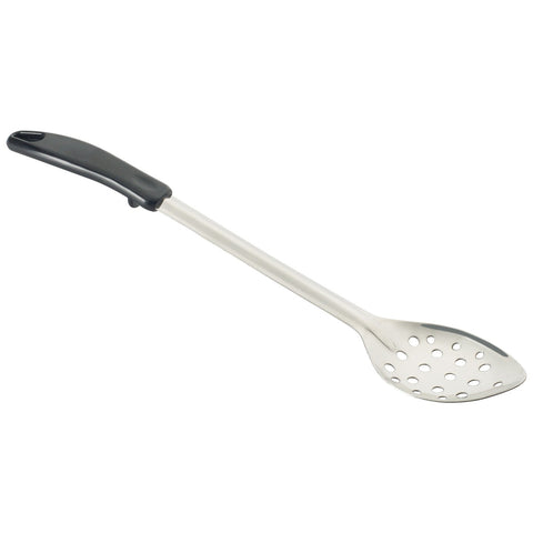 Winco BHPP-15 Perforated Basting Spoon with Stop-Hook Polypropylene Handle, 15"