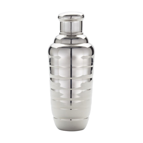 American Metalcraft BHS124 24 oz Stainless Steel Beehive Cocktail Shaker Set