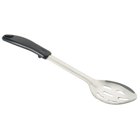 Winco BHSP-13 13" Slotted Basting Spoon with Stop-Hook Polypropylene Handle