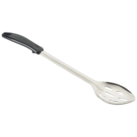 Winco BHSP-15 15" Slotted Basting Spoon with Stop-Hook Polypropylene Handle