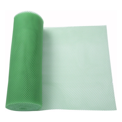 Winco BL-240G Green BPA-Free Plastic Mesh Bar Liner, 2' x 40' Roll
