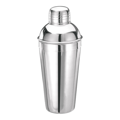 Winco BL-3P 16 oz Stainless Steel Deluxe Bar Shaker Set, 3-Piece
