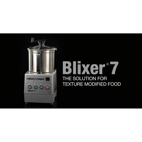 Robot Coupe BLIXER7VV Blixer 7 V.V. Variable Speed Batch Bowl Food Processor (8 Qt, 120V, 2 hp)