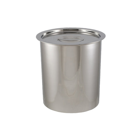 Libertyware BM04 Stainless Steel Bain Marie Round Inset Pan, 4-1/4 Qt.