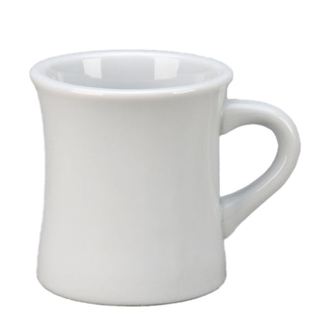 Vertex China BNT-P Argyle 10 oz. White Bounty Mug