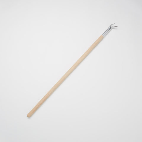 American Metalcraft BP39 39" Forked Pizza Bubble Popper with Wooden Handle