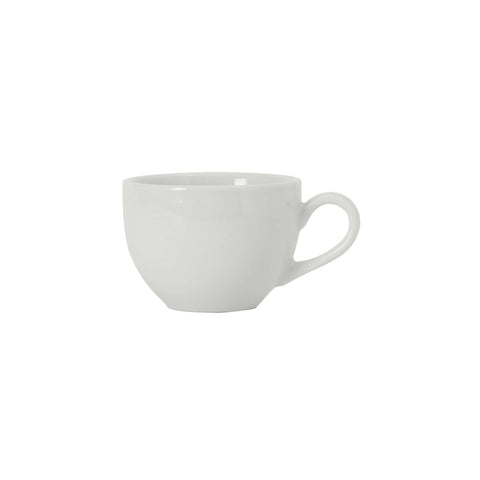Tuxton China BPF-0801 8 oz. Porcelain White China Cappuccino Cup