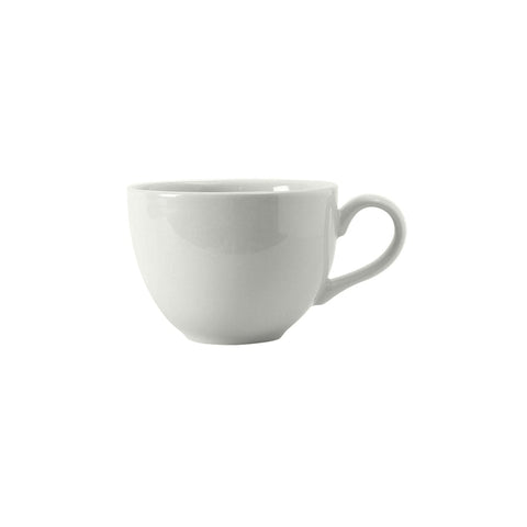 Tuxton China BPF-0801 8 oz. Porcelain White China Cappuccino Cup
