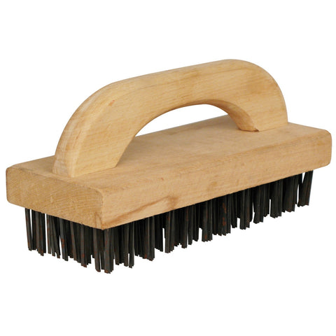 WINCO BR-9 Butcher Block Brush with Steel Bristles