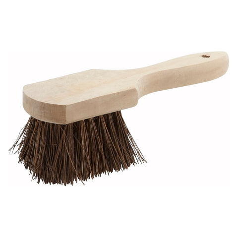 Winco BRP-10 10" Pot Brush with Wood Handle