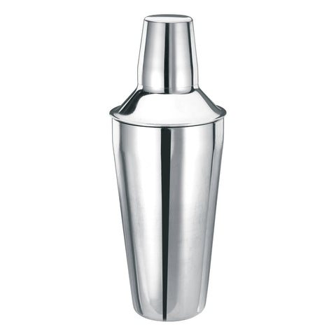Winco BS-3P 28 oz Stainless Steel Classic 3-Piece Bar Shaker Set